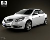 Vauxhall Insignia hatchback 20123d model