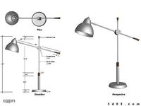 table lamp 333d model