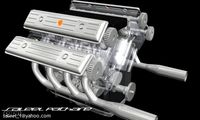 V8 Engine3d model