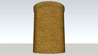 Canasta de rattan