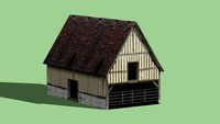 Etable du château (Grandchamp-le-Château)