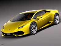 Lamborghini Huracan LP610-4 20153d model