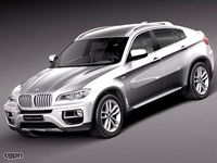 BMW X6 20133d model