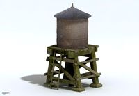 Water Tower3d model
