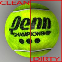 Tennis ball Penn3d model