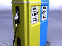 Gas pump3d model