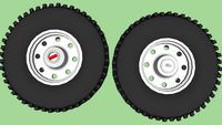 1994.5-1997 'OBS' Powerstroke Alcoa Factory Ford Wheels