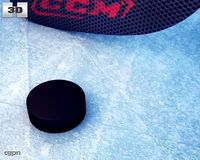 Hockey Stick & Puck3d model