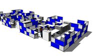 StudioWall Office Partitions - Office Layout by iDivideWalls.com