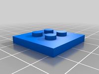 LEGO-compatible game bases