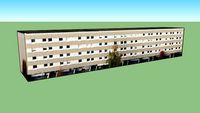 Gebouw in Neurenberg, Duitsland