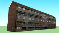 Trelawney Estate 7, Hackney, London, UK