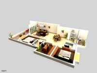 Living Room 0573d model