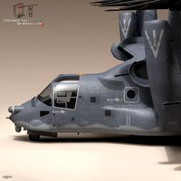 V-22 Osprey USAF3d model
