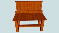 Work Bench with Peg Board