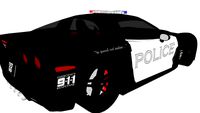 C6 Z06 Corvette Police Deceptacon