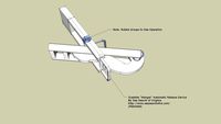 The 'Wanger', Patented Automatic Release Hook for Barge use to Release Reef Balls or Materials on the Ocean Floor.
