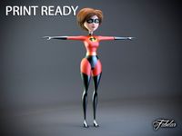 Elastigirl Printable3d model