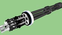 M134D Ti Main Gun core