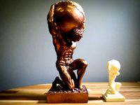 Scanned statue of Atlas holding the world by AndrewSink