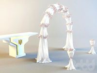 Арка свадебная и трибуна
