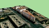 Manzana de edificios (Avenida Europa, calle Canal de San Diego)