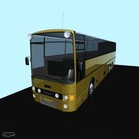 Van Hool bus3d model