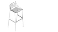 HighTower Modern Mayflower Bar Stool