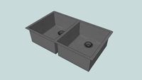 FS340D - FS Sinks - Double Bowl Sink - Commercial Sinkware - Abey
