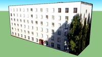 Byggnad på Warszawa, Polen