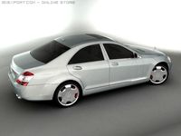 Mercedes S 600 3D Model