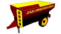 épandeur a engrais atlas 10000 l