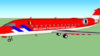 Avion pompier belgique