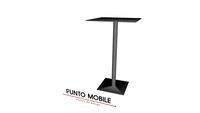 QUADRA MESA DE BAR bistro A100 60x60 MDF - PUNTO MOBILE