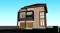 Rumah 2 Lantai Dg. Bunga