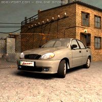 Daewoo Lanos 3D Model