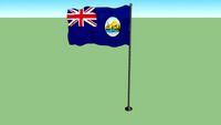 Colonial flag of Trinidad and Tobago (1889–1958)