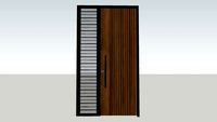 Door and window louvere nako