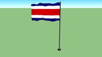 Flag of Costa Rica