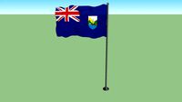 Flag of Dominica 1955-1965