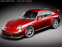Porsche 911 GT3 2010 3D Model