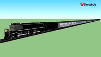 2-6-6-6 Allegheny Specialty Train