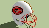 Gateshead Senators football helmet