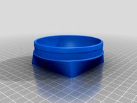 Fan To Air Duct adapter by billsprototypestudio