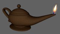 Lâmpada Árabe decoração (Arabic lamp) V-ray reader