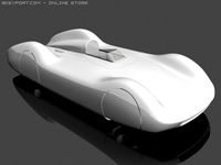 Auto Union Type C Streamline 3D Model