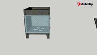 BBQ FIREBOX MODULE GLASS FRONT