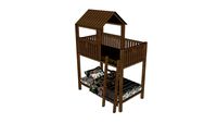 Double bed for kids