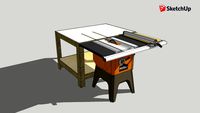 Copy of Outfeed Table for Ridgid R4512 Table saw