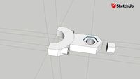 Rotocontrol sensor bracket